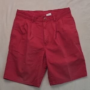 Duck Head Red Flat Front Men's Shorts